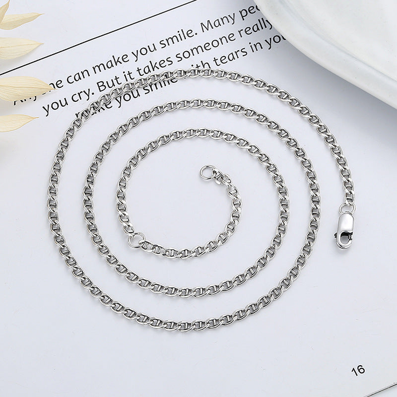 Sterling Silver All-match Necklace