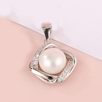 Pearl Necklace Set: S925 Silver Earrings, Ring & Accessories for Women
