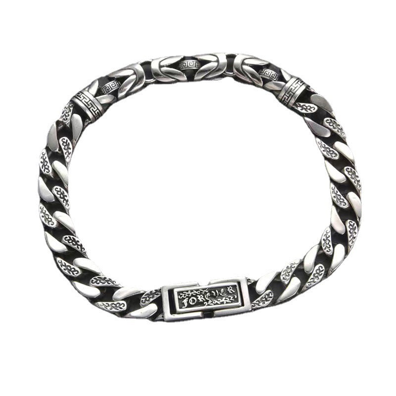 Silver Bracelet for Men -Fashion Original Peace