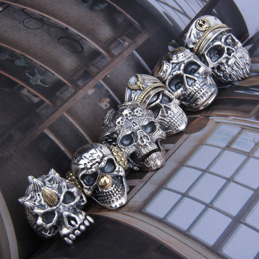 Men's S925 Silver Ring - Variety Collection