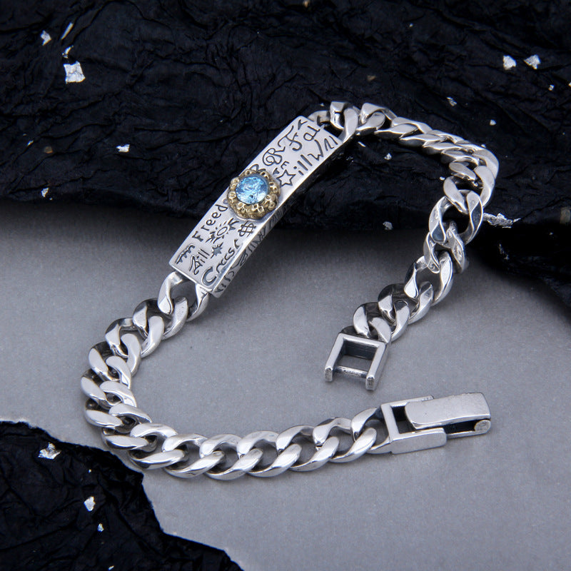 Unisex 925 Silver Bracelet