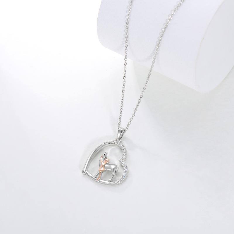 Horses Pendant Necklaces Jewelry - SILVER ROCK