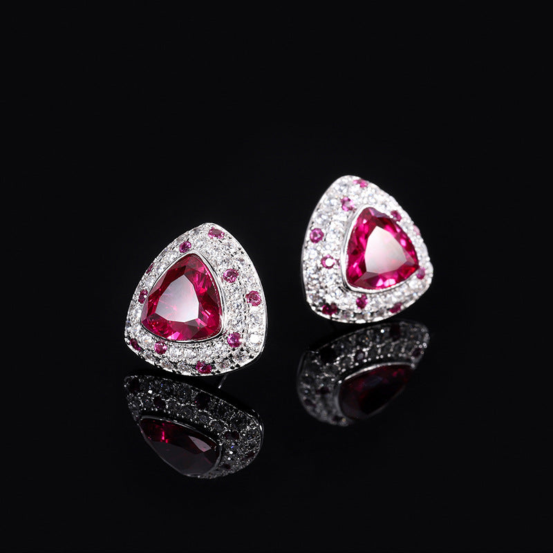Silver Women's Earrings Jewelry - SILVER ROCK